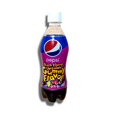 Pepsi Black Cherry Chocolate Gummy Flavor